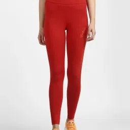 Adidas Originals Red Cotton HW Tights image 1