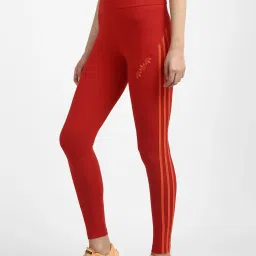 Adidas Originals Red Cotton HW Tights image 3