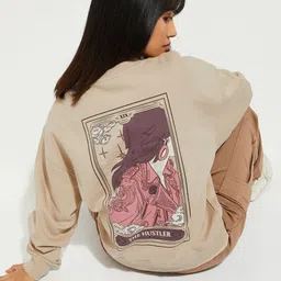 max Women Printed Sweatshirt image 1
