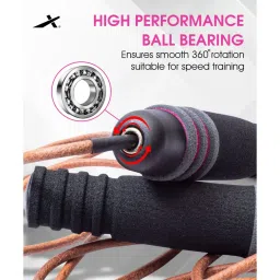 Vector X JF-1610 Leather Jump Rope image 2