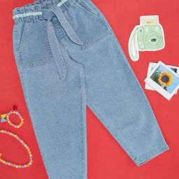 Pantaloons Junior Blue Cotton Regular Fit Jeans-picture-42