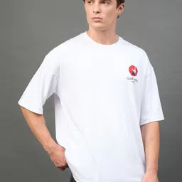 THE BEETEL HOUSE Men Graphic Printed Round Neck Cotton Oversized T-shirt-picture-27