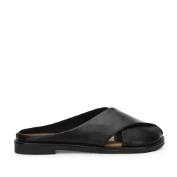 Truffle Collection Women's Black Mule Shoes image 3
