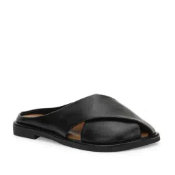 Truffle Collection Women's Black Mule Shoes image 2