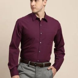 Turtle Purple Cotton Regular Fit Shirt-picture-33