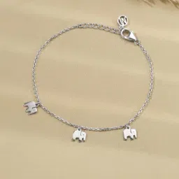 Mia by Tanishq 925 Silver Bracelet for Women-image-65