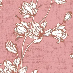 Dreamscape Pink & White Cotton 140 TC Double Bedsheet with 2 Pillow Covers image 4