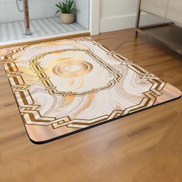 IVAZA Peach 2050 GSM Silicone Bath Rugs-picture-2
