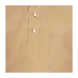 SG Yuvraj Kids Beige Regular Fit Kurta image 5
