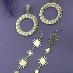 Sohi Glamour Galore Earrings-image-0