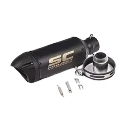 RA Accessories Black SC Project Mini2 Silencer Exhaust for Suzuki Gixxer SFFi MotoGP Edition-picture-48