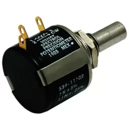 Vishay Panel Mount Rotary Potentiometer 2 W Power 500 Ω Resistance Solder Lug Terminal, 534B1501JL-picture-41