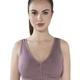 PLUMBURY Women Full Coverage Lightly Padded Maternity Bra-image-50