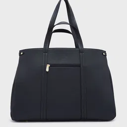 Caprese Jamie Textured Oversized Laptop Shoulder Bag image 5