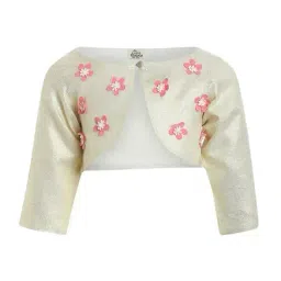 A Little Fable Kids Gold Embellished Shrug-picture-32
