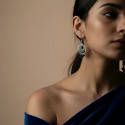 SZN Geometric Drop Earrings image 4