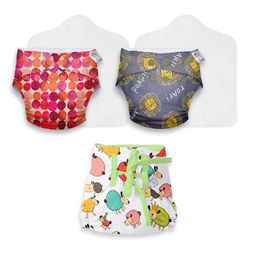 SuperBottoms Combo Freesize Cloth Diaper UNO plus 1 Dry Feel Langot Pack of 2 - Multicolour-picture-8