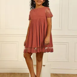 Miyo Flared Sleeve Fit & Flare Dress-picture-32