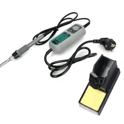 YIHUA 908+ 60W Electric Adjustable Temperature Soldering Iron Station image 1
