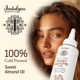 Indulgeo Essentials Cold Pressed Sweet Almond Oil image 3