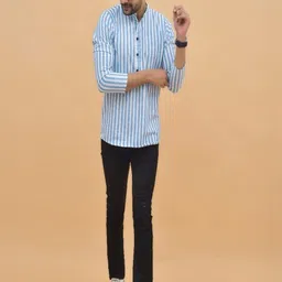 ETC X D To D Life Style Men Striped Night suit image 3