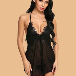 ZERJAMA Halter Neck Baby Doll-picture-16