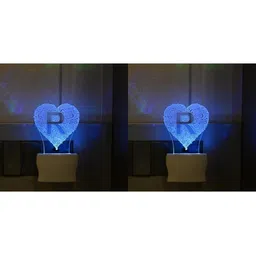 1ST TIME Red & White Textured Acrylic Abstract Shaped Shaped Wall Lamp-picture-26