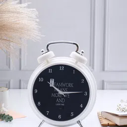 Archies White Table Clock-picture-54