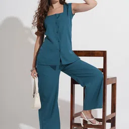 Murcia Women Top With Palazzos-image-82