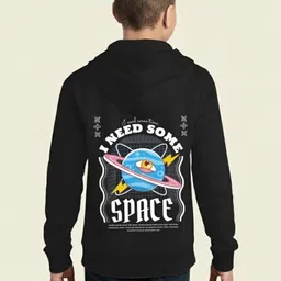 Dagcros Boys Printed Hooded Sweatshirt image 4