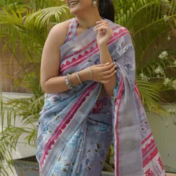 MIRCHI FASHION Floral Printed Saree-picture-25