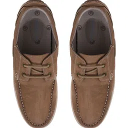 Woodland Men Nubuck Boat Shoes image 4