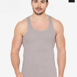 GROVERSONS Paris Beauty Pack Of 2 Cotton Ribbed Basic Vests-picture-37