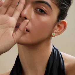 MINUTIAE Triangular Studs Earrings image 1