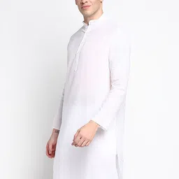 DEVOILER Mandarin Collar Kurta image 3
