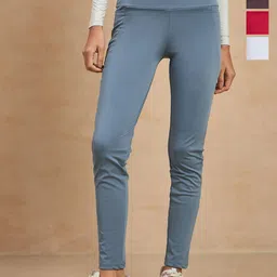 COLOR CAPITAL Women Pack of 4 Skin Fit Antimicrobial Tights-picture-15