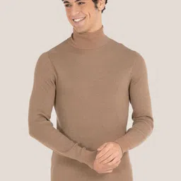 Moda Rapido Men Turtle Neck Raw Edge Slim Fit T-shirt-picture-14