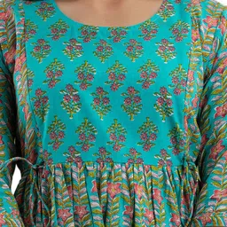 MAGHMA Floral Print Maternity Fit & Flare Midi Dress image 3