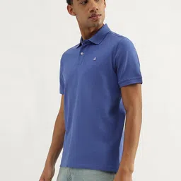 United Colors of Benetton Men Polo Collar Pure CottonT-shirt image 2