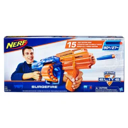 Nerf N-Strike Elite  Surgefire 15 Dart Gun - Blue Orange image 2