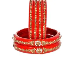 trylo fashion Set Of 6 Stone Studded Bangle-picture-38