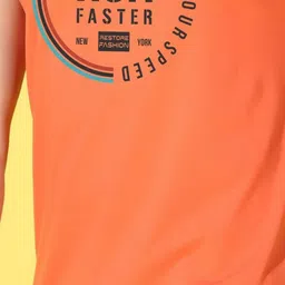 WOOSTRO Men Pack Of 2 Typography Printed Scoop Neck Cotton Slim Fit T-shirts image 4