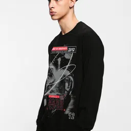 Bewakoof Men Printed Sweatshirt image 4
