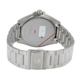 Alexandre Christie Men Mother of Pearl Dial & Stainless Steel Bracelet Style Straps Analogue Watch image 3