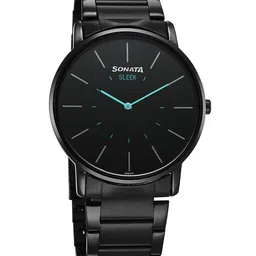 Sonata Men Brass Dial & Stainless Steel Bracelet Style Straps Analogue Watch 7152NM01-picture-39