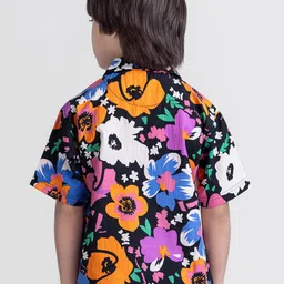 taffykids Boys Relaxed Opaque Printed Casual Shirt image 4