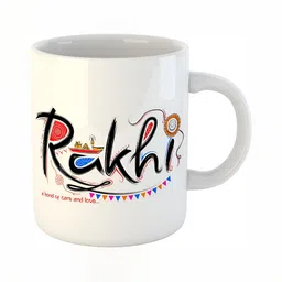 Mr UVD White & Black Printed Ceramic Glossy Mugs Set of Cups and Mugs-picture-23