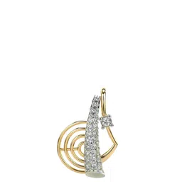 VALANOVA Women 14 Kt Gold 0.23CT Lab Grown Regular Pendant Diamond 1.18gm-image-18