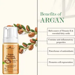 Park Daniel Argan Oil Foaming Face Wash For Glowing Skin - 150 ml image 5