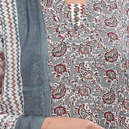 BulBul Women Printed Regular Kurti with Palazzos & With Dupatta Kurta Sets image 3